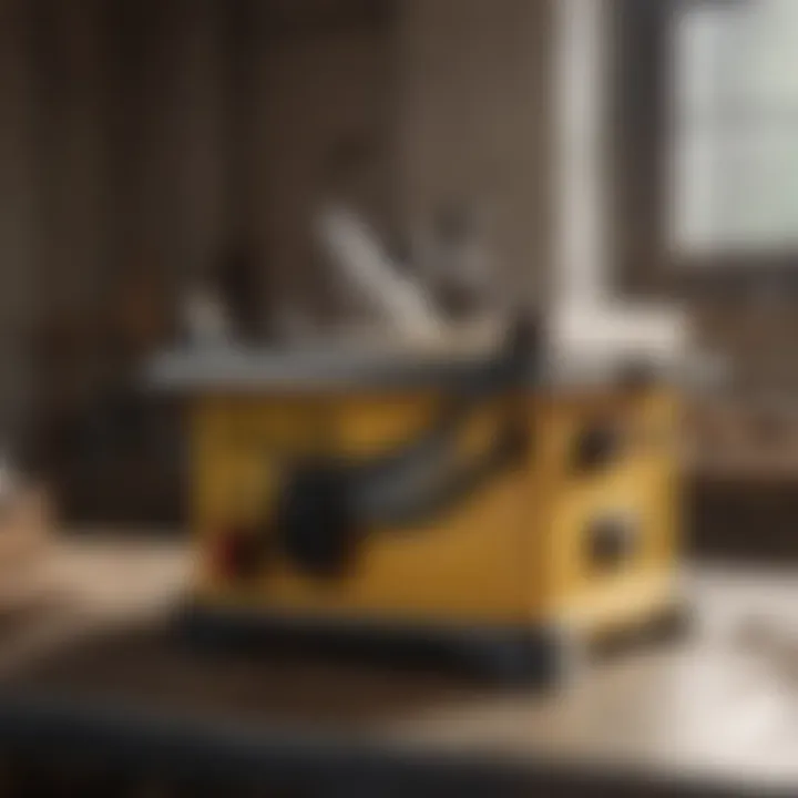 Robust Build of DeWalt Stationary Table Saw