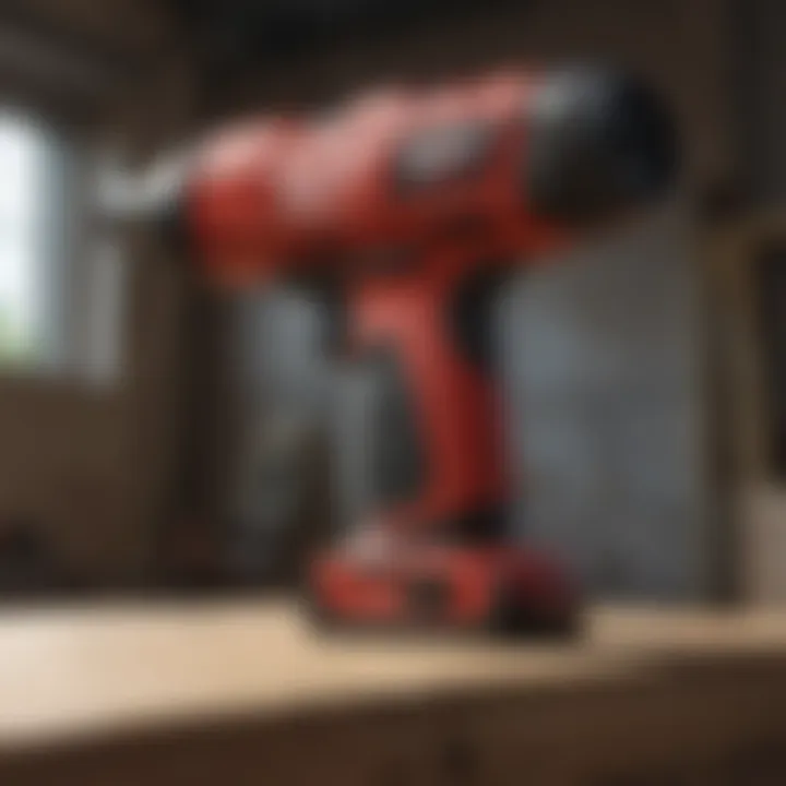 Milwaukee Cordless Impact Gun highlighting Robust Construction