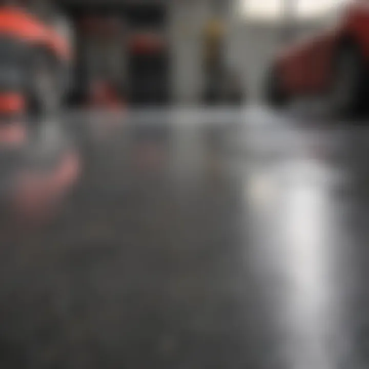 Maintenance of Metallic Garage Floor Paint
