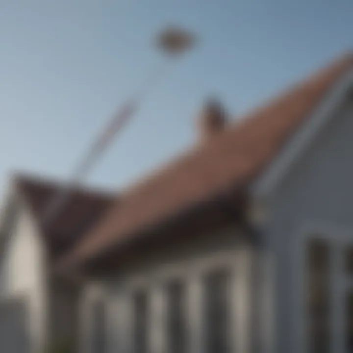 Innovative Design of Roof Rake Extension Pole Roof rake extension pole features