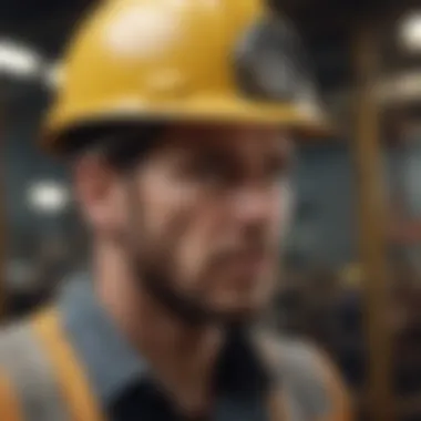 Roughneck Lid in Industrial Setting Roughneck lid in industrial setting