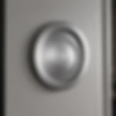 Durable Round Strike Plate for Commercial Door
