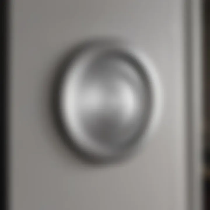Durable Round Strike Plate for Commercial Door