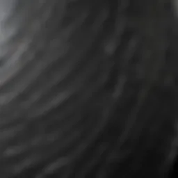 A close-up view of rubber paint exhibiting its texture and finish