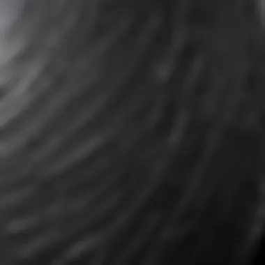 Rubber Paint Texture and Finish A close-up view of rubber paint exhibiting its texture and finish