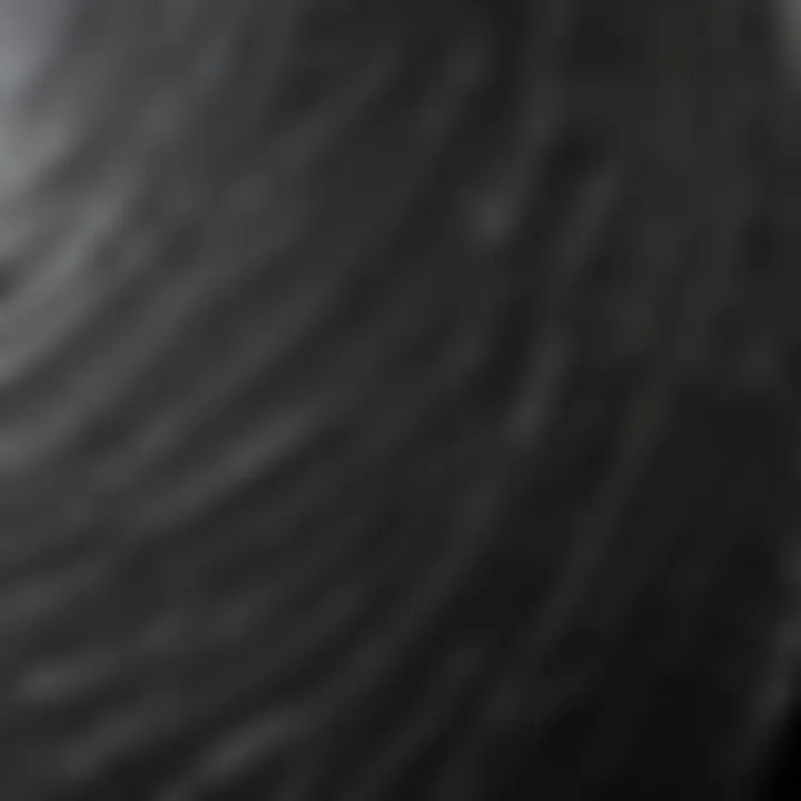 Rubber Paint Texture and Finish A close-up view of rubber paint exhibiting its texture and finish