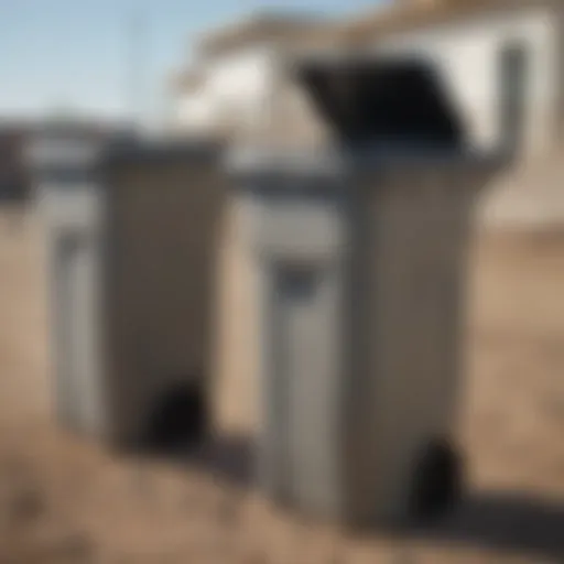 Durable construction of Rubbermaid Roughneck garbage can