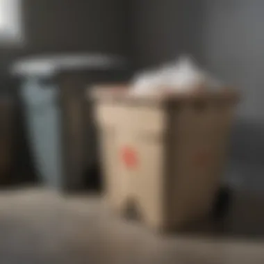 Materials used in Rubbermaid Roughneck garbage cans