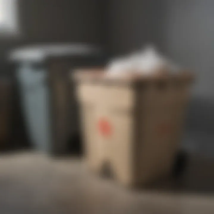 Materials used in Rubbermaid Roughneck garbage cans