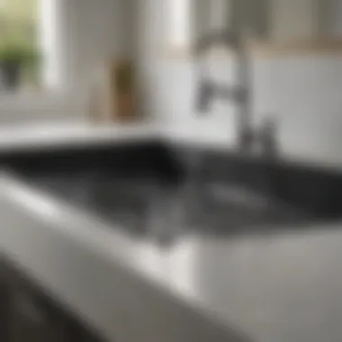 Durable Rubbermaid Sink Protector in Black