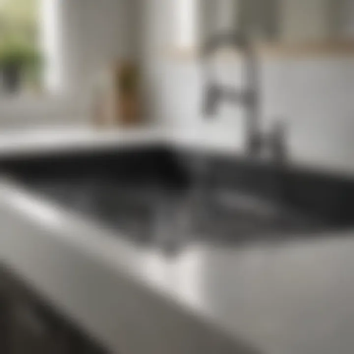 Durable Rubbermaid Sink Protector in Black