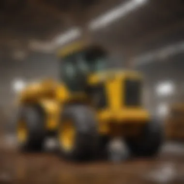 Optimizing Agricultural Equipment with Rust-Oleum Caterpillar Yellow Agricultural Equipment Coated in Rust-Oleum Caterpillar Yellow