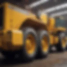 Industrial Coating on Heavy Machinery