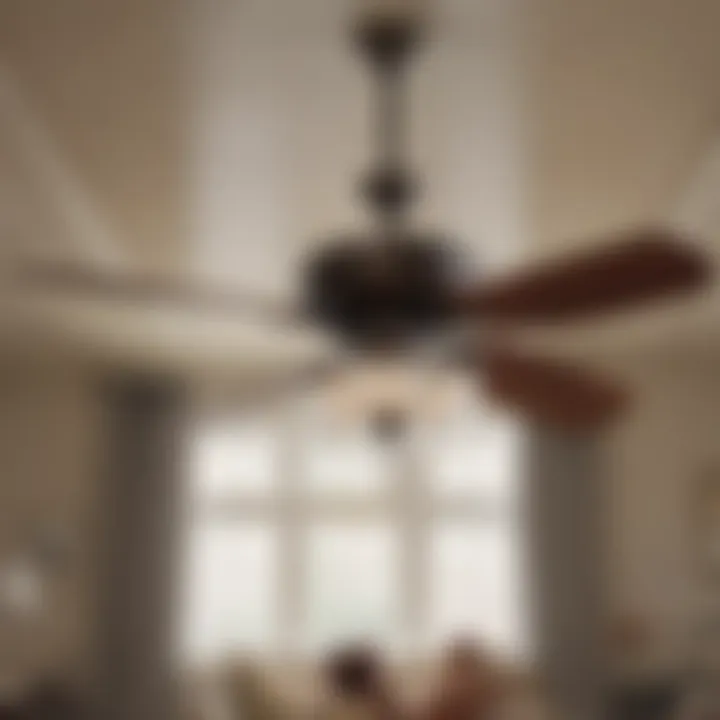 Safety precautions for ceiling fan screw installation