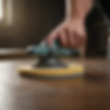 Enhanced Versatility with Various Sanding Pads Different sanding pads compatible with orbital sander