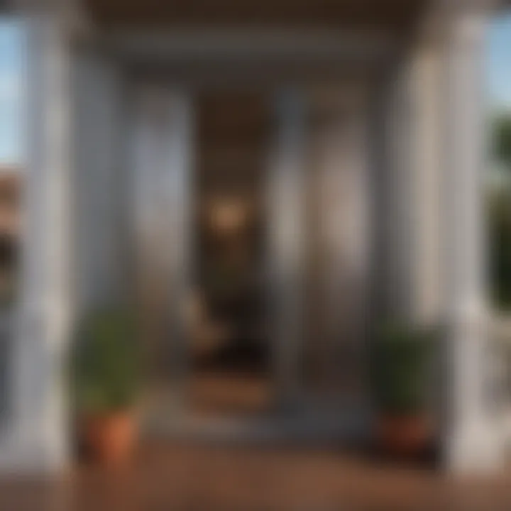 Security features of stainless steel porch screen