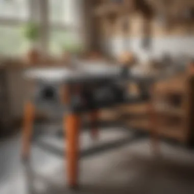 User testimonials displayed alongside top-rated portable table saw stands