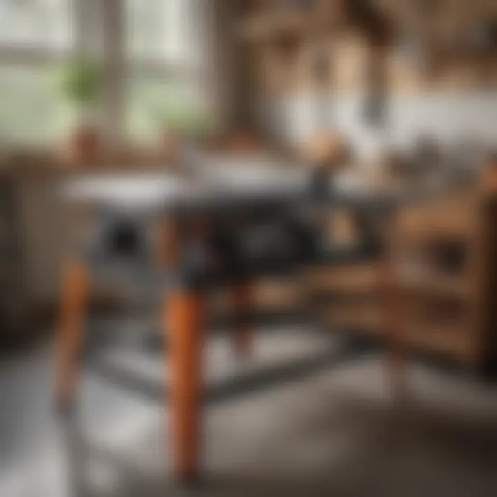 User testimonials displayed alongside top-rated portable table saw stands