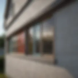 Color palette showcasing various exterior paint options