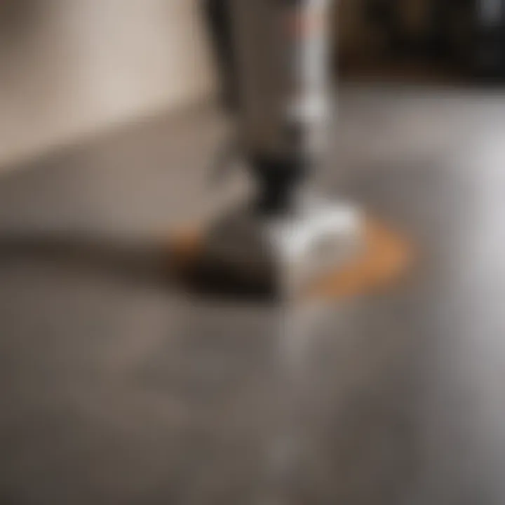Detailed examination of grout removal process with oscillating tool