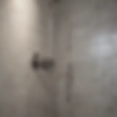 Installation techniques for shower rods on tiled surfaces