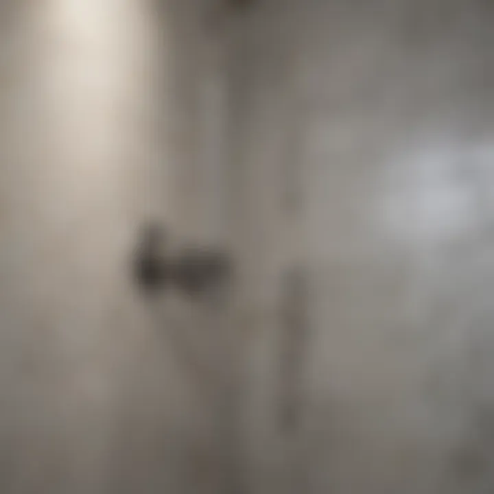 Installation techniques for shower rods on tiled surfaces