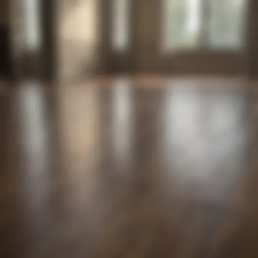 Smooth surface preparation before applying self-leveling underlayment