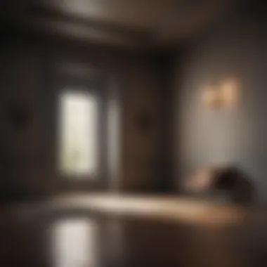 Visual guide on positioning sensor light for optimal performance