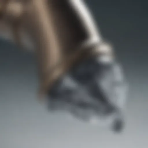 Close-up of a Sharkbite fitting showcasing its innovative design