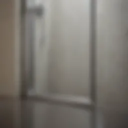 Enhance shower door functionality with proper bottom glide maintenance