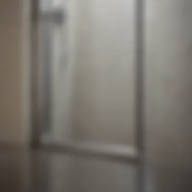 Enhance shower door functionality with proper bottom glide maintenance