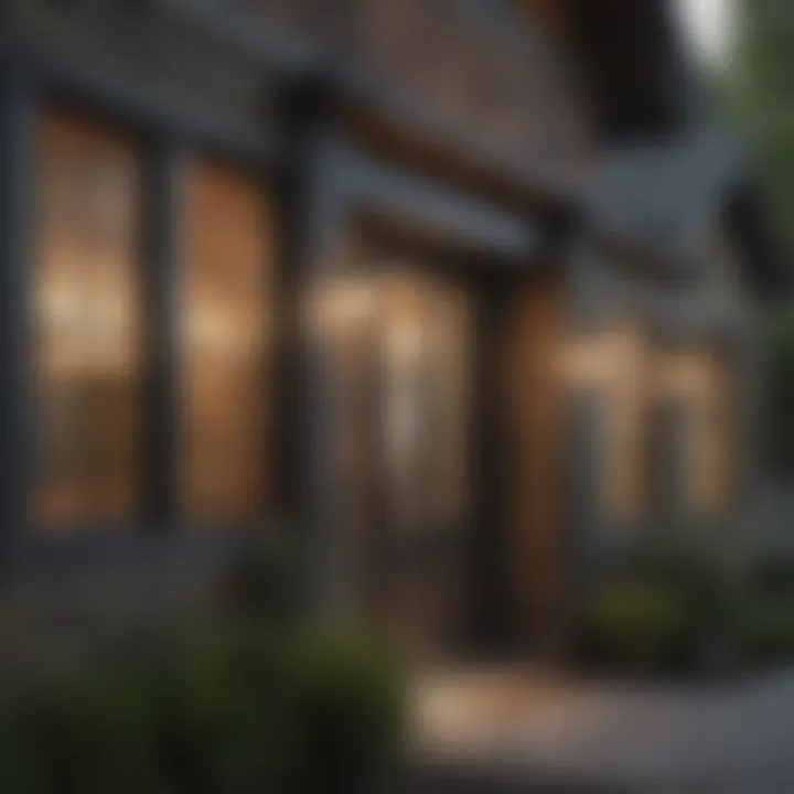 A beautifully installed siding on a modern home showcasing aesthetic appeal.