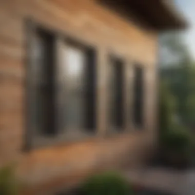 Installation Techniques for Exterior Siding A visual representation of the installation technique for siding on exterior walls.