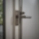 Sleek Aluminum Storm Door Hinge