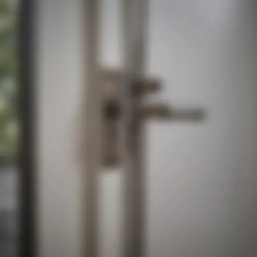 Sleek Aluminum Storm Door Hinge