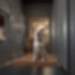 Modern 10-foot dog kennel panel in sleek design