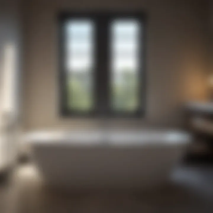 Sleek Design Elements of Maxx Soaker Tub