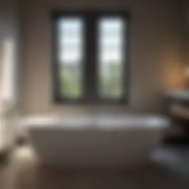 Sleek Design Sleek Design Elements of Maxx Soaker Tub