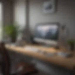 Sleek Minimalist Desk Setup