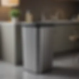 Sleek and Modern Trash Can Replacement by Knape & Vogt