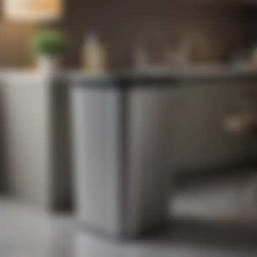 Sleek and Modern Design Sleek and Modern Trash Can Replacement by Knape & Vogt