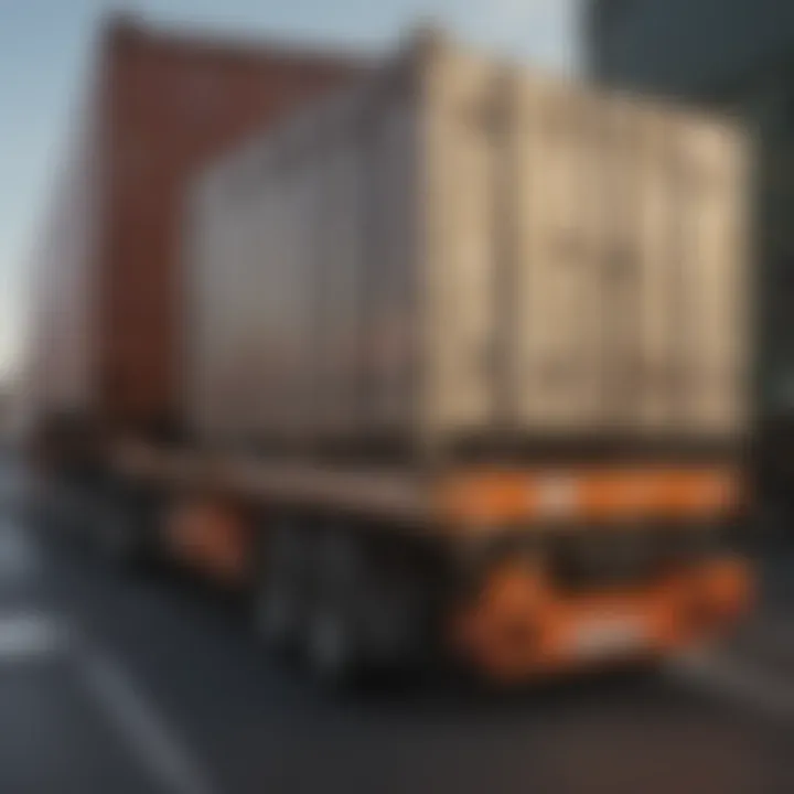 Small Load Binder Securing Cargo