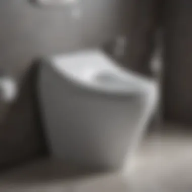 Smart toilet lid with built-in bidet