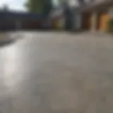 Sophisticated Concrete Driveway Design Smooth Concrete Driveway Design