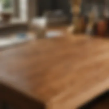 Craftsmanship Perfected with Minwax Polycrylic Smooth Finish Application of Minwax Polycrylic on Oak Desk