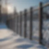 Snow Fence Design Element