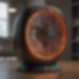 Sophisticated fan forced heater design