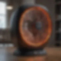 Sophisticated fan forced heater design