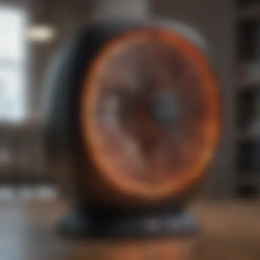 Sophisticated fan forced heater design