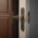 Sophisticated indoor latch lock